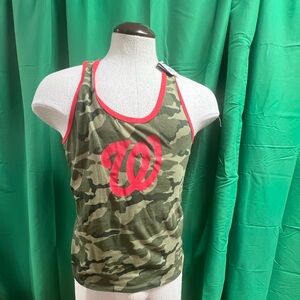 Washington Nationals camo tank top